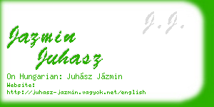 jazmin juhasz business card