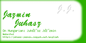 jazmin juhasz business card